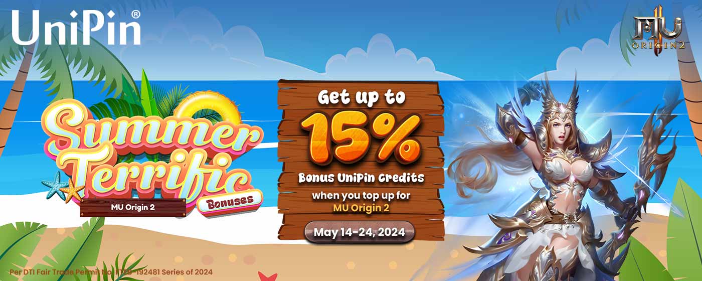 Summer Terrific Bonuses: MU Origin 2 (PH)